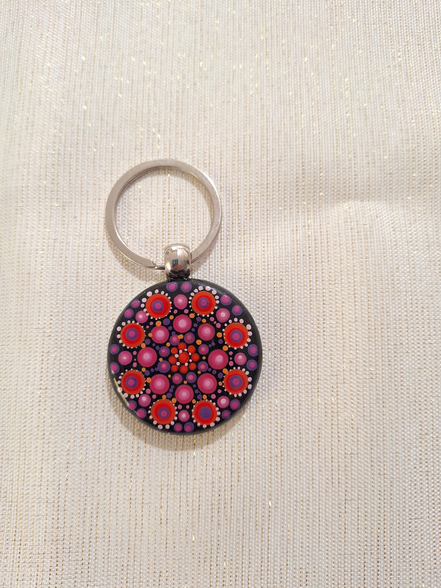 Mandala Passion Keychain